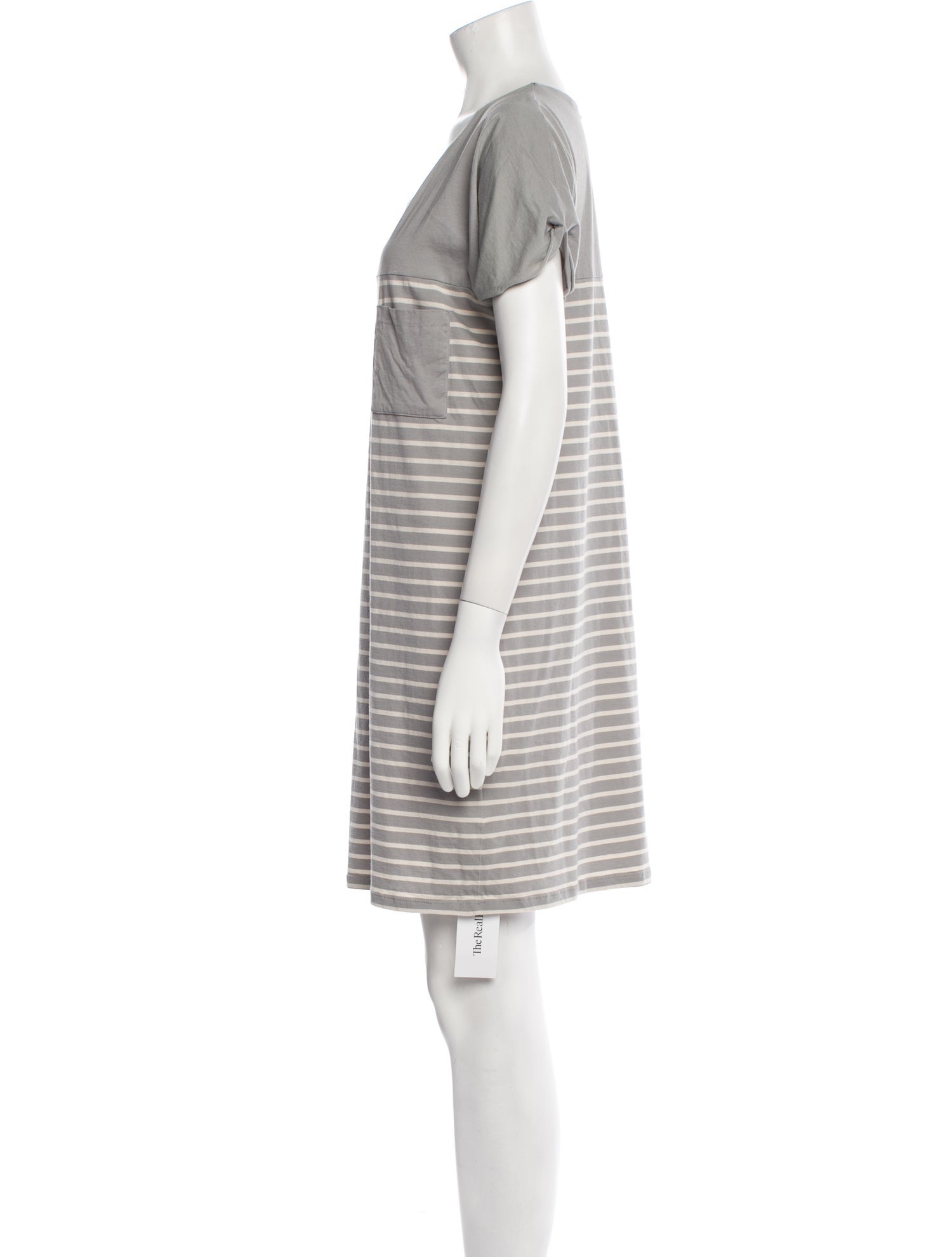 Chinti and Parker Striped Mini Dress