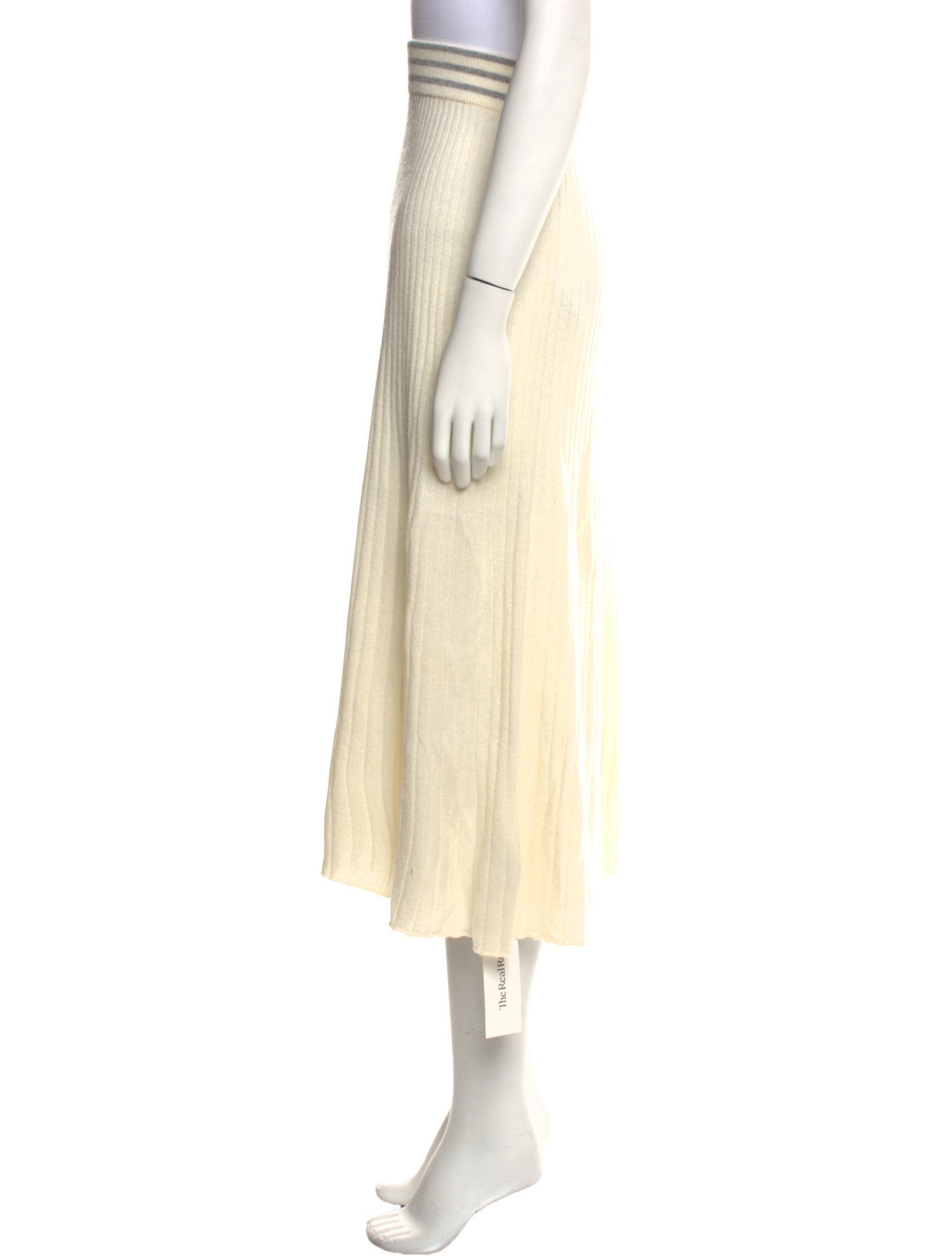 Chinti and Parker Merino Wool Midi Length Skirt