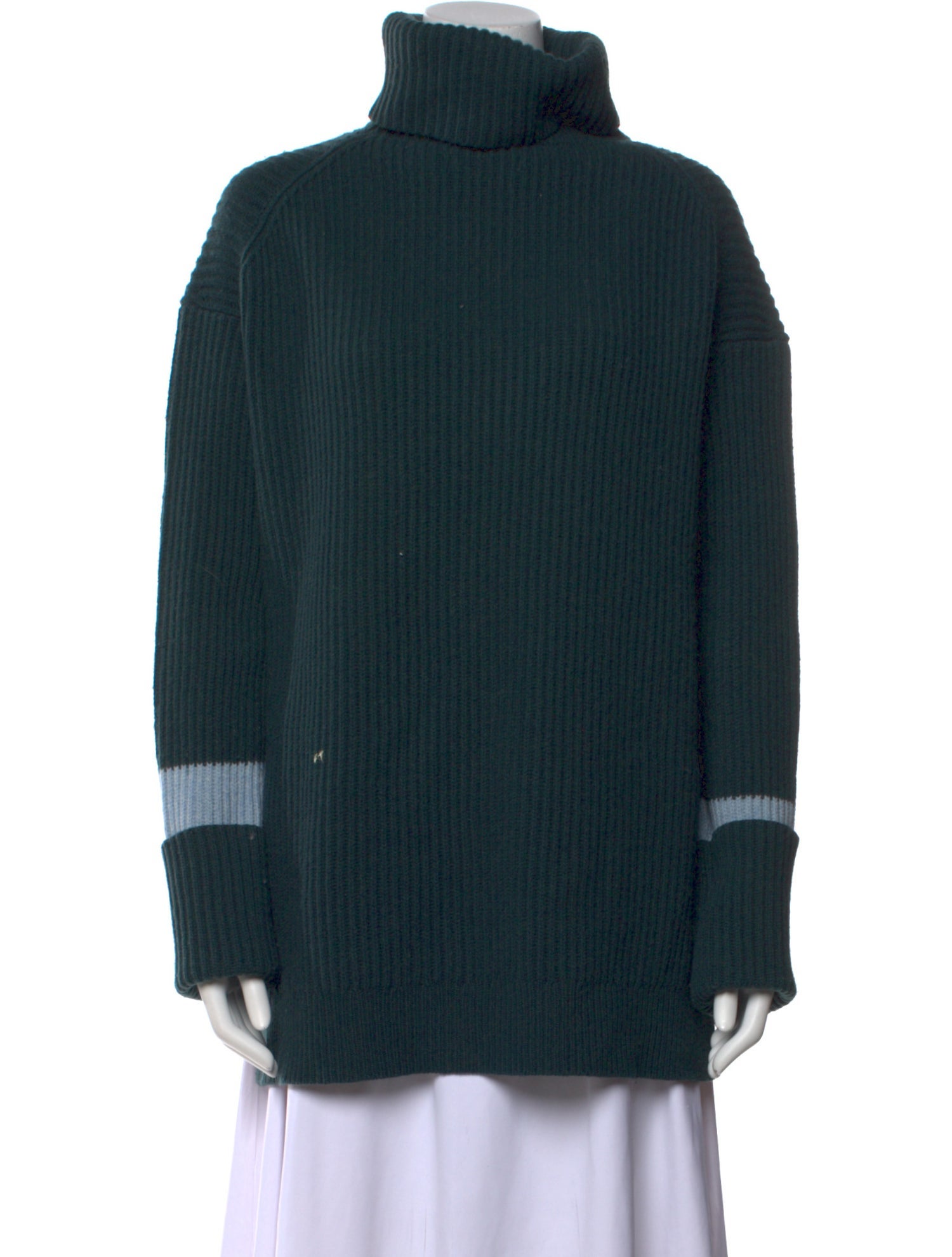 Chinti and Parker Merino Wool Turtleneck Sweater