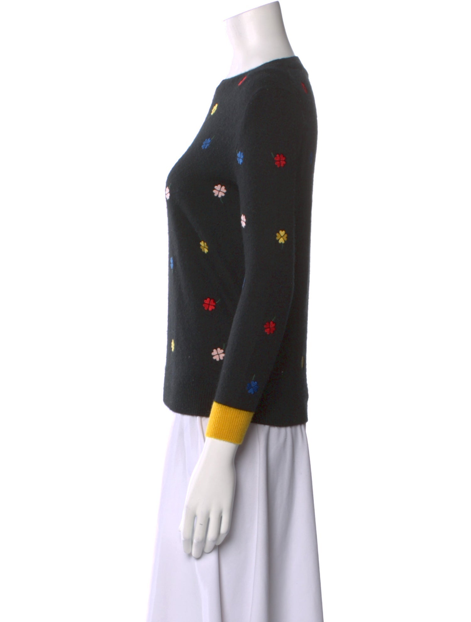 Chinti and Parker Wool Printed Sweater