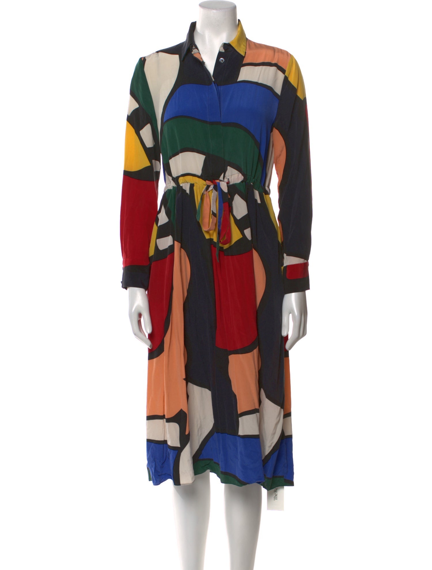 Chinti and Parker Silk Midi Length Dress