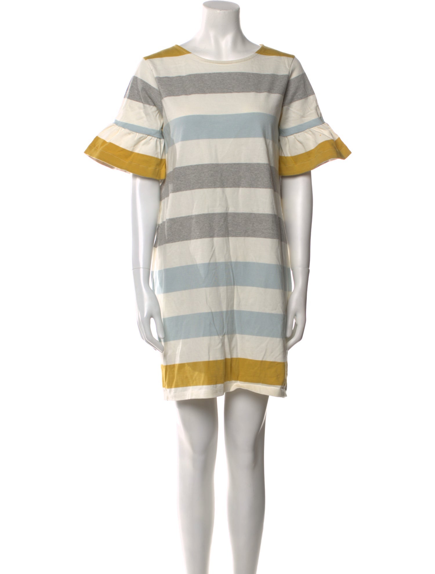 Chinti and Parker Striped Mini Dress