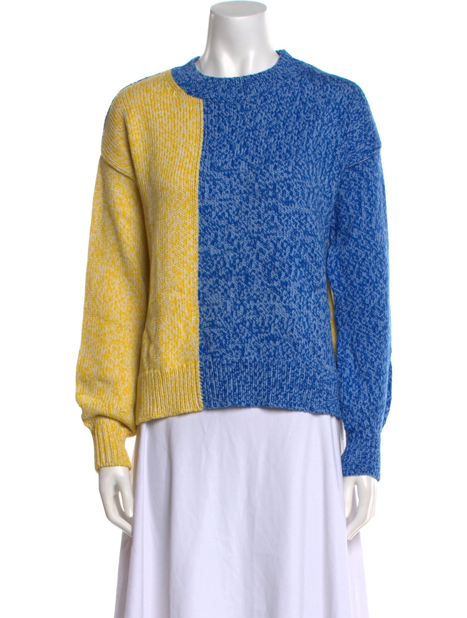Chinti and Parker Colorblock Pattern Crew Neck Sweater w/ Tags