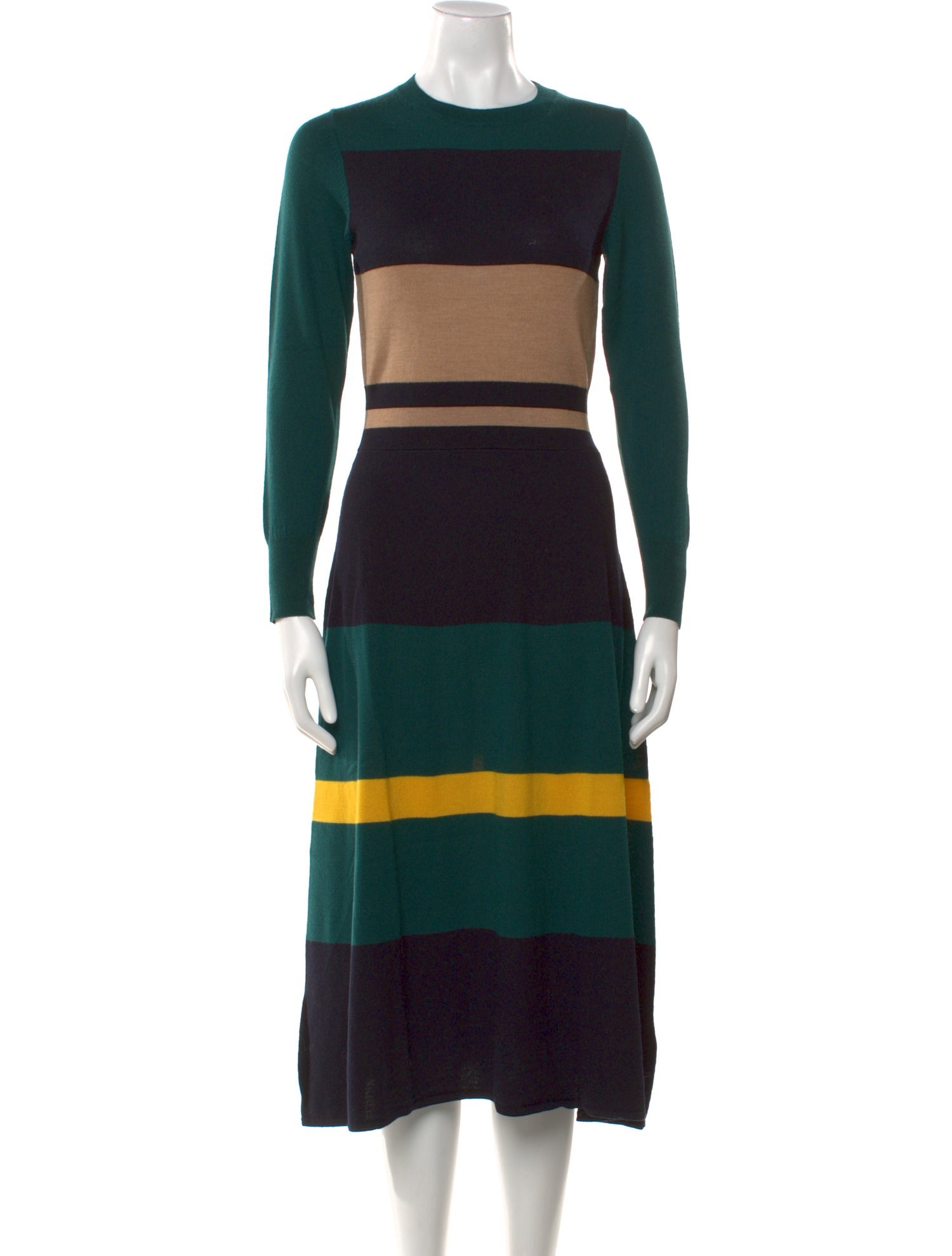 Chinti and Parker Merino Wool Midi Length Dress w/ Tags