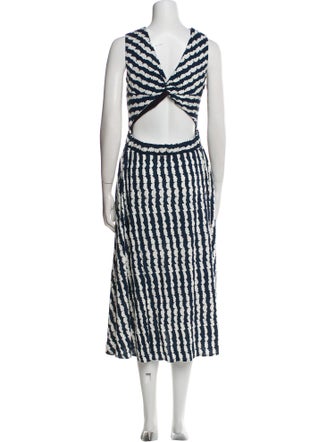 Chinti and Parker Bamboo Midi Length Dress