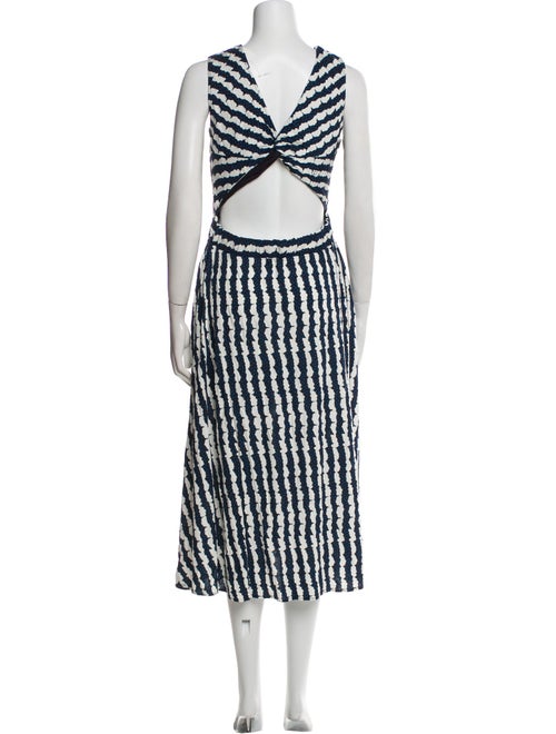 Chinti and Parker Bamboo Midi Length Dress