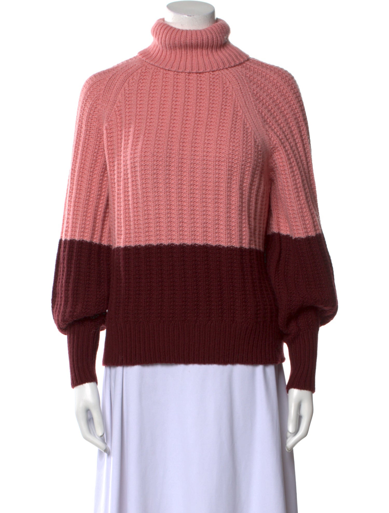 Chinti and Parker Wool Colorblock Pattern Sweater w/ Tags