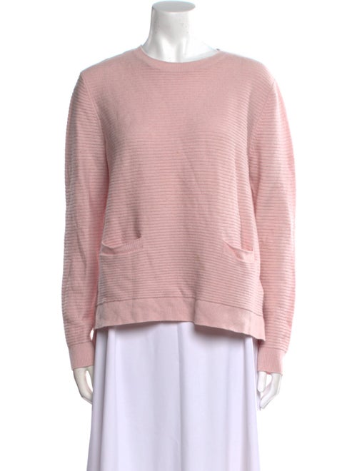 Chinti and Parker Wool Scoop Neck Sweater