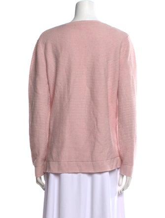 Chinti and Parker Wool Scoop Neck Sweater