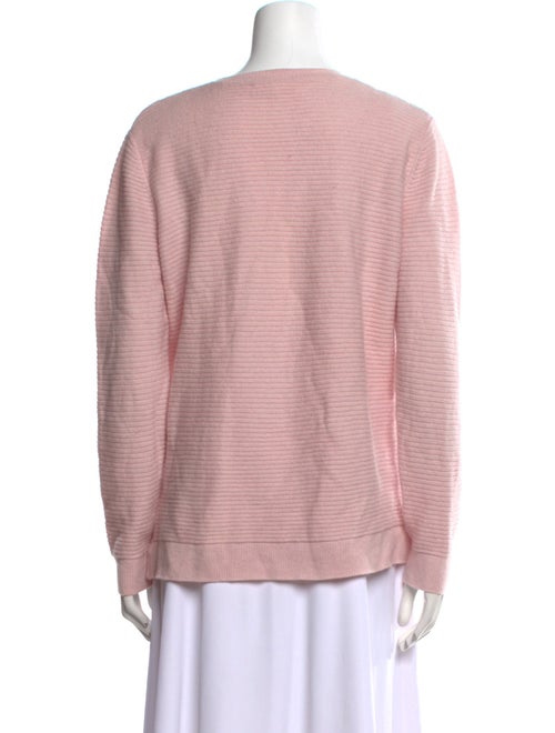 Chinti and Parker Wool Scoop Neck Sweater