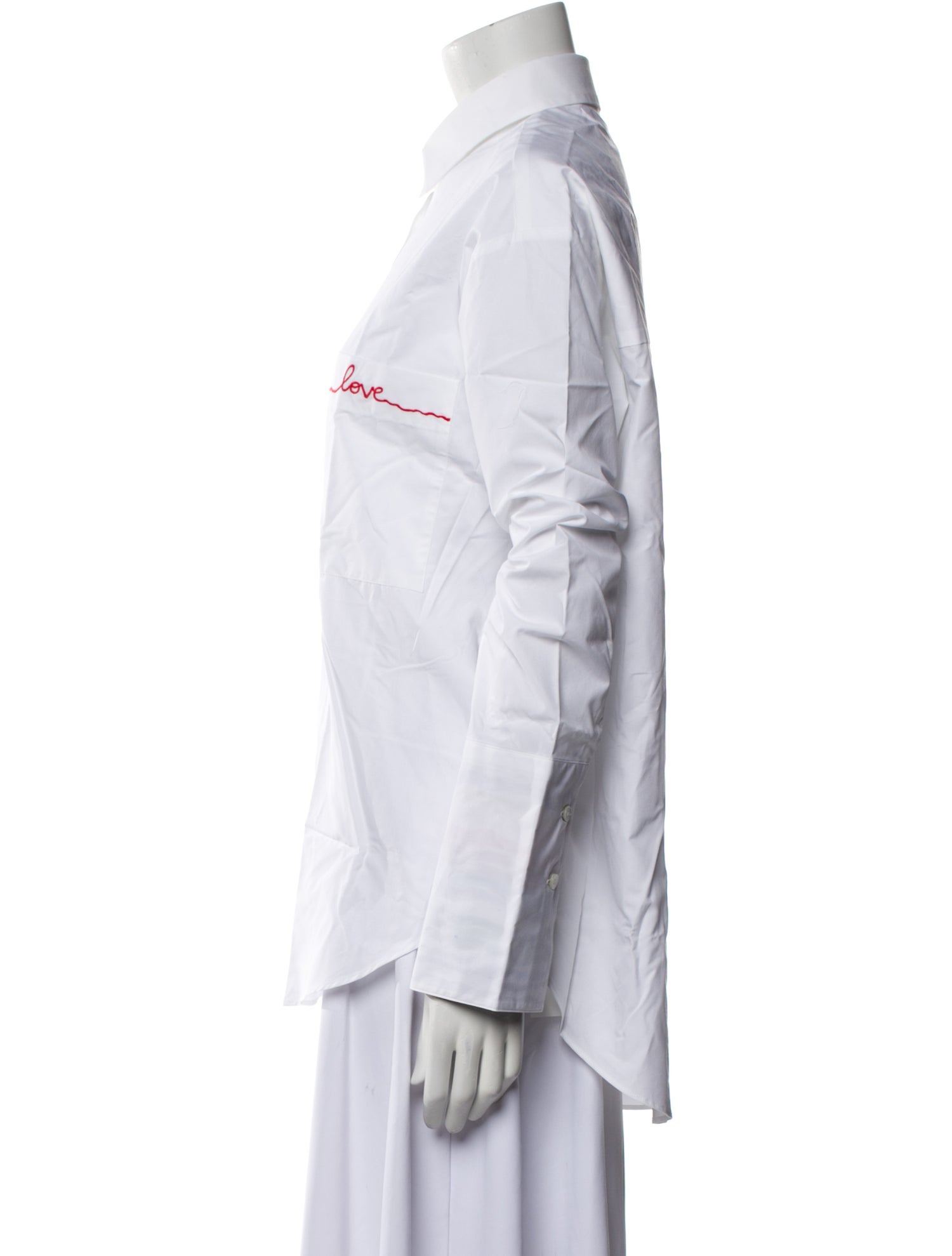 Chinti and Parker Long Sleeve Button-Up Top