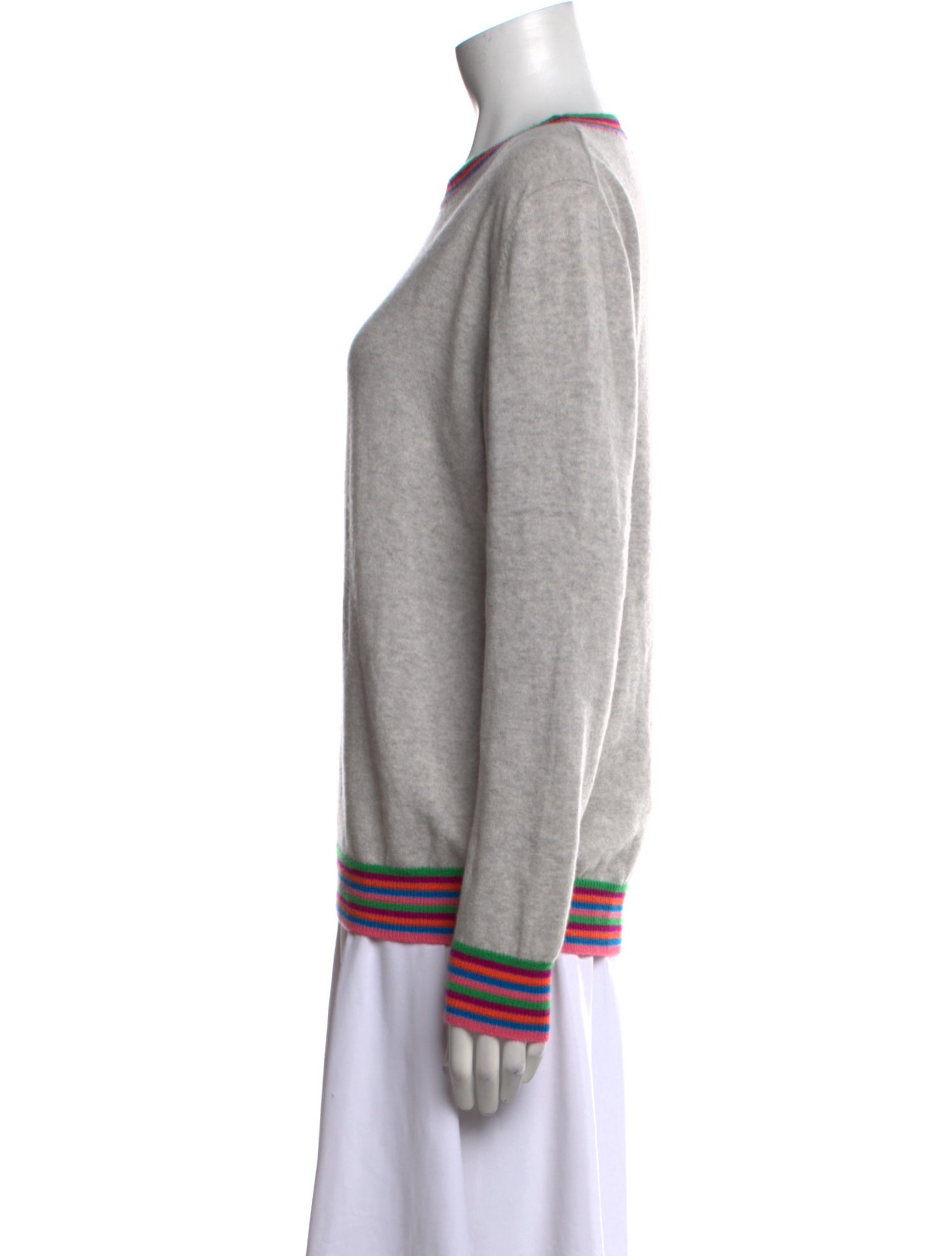 Chinti and Parker Cashmere Striped Sweater