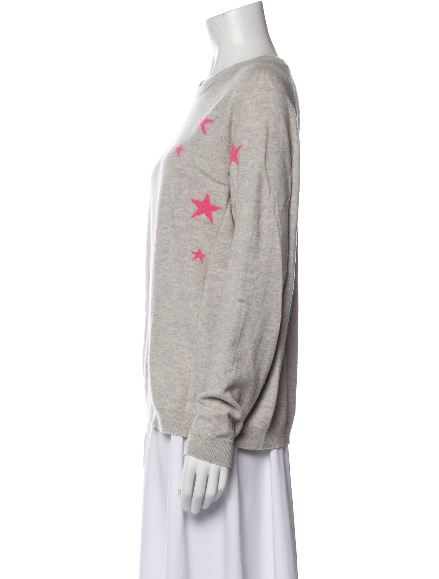 Chinti and Parker Cashmere Printed Sweater