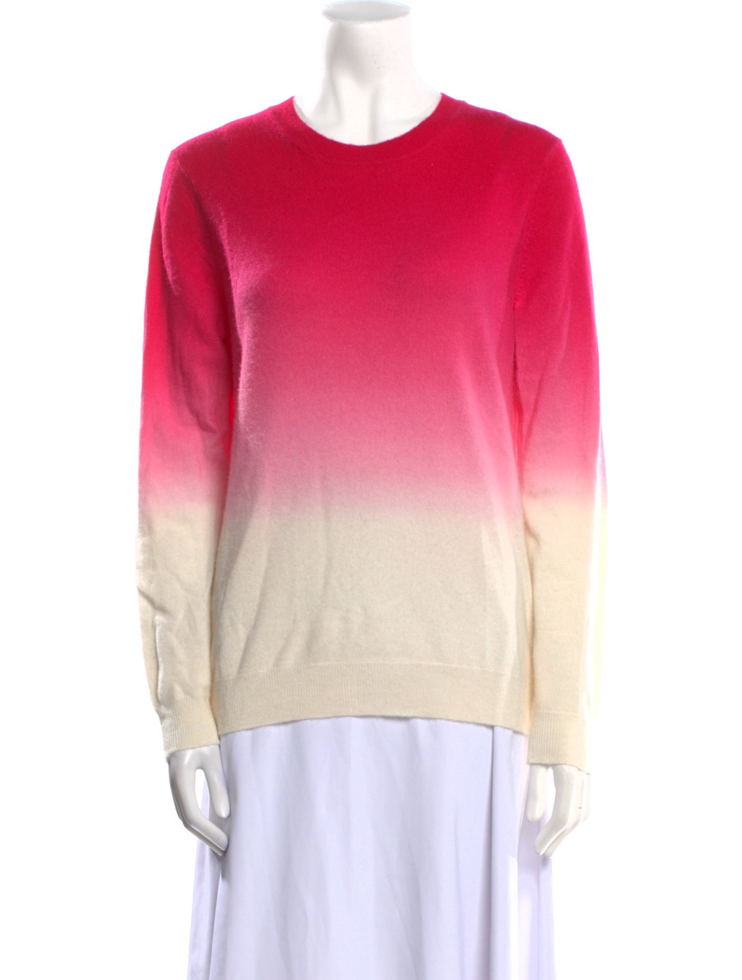 Chinti and Parker Cashmere Colorblock Pattern Sweater