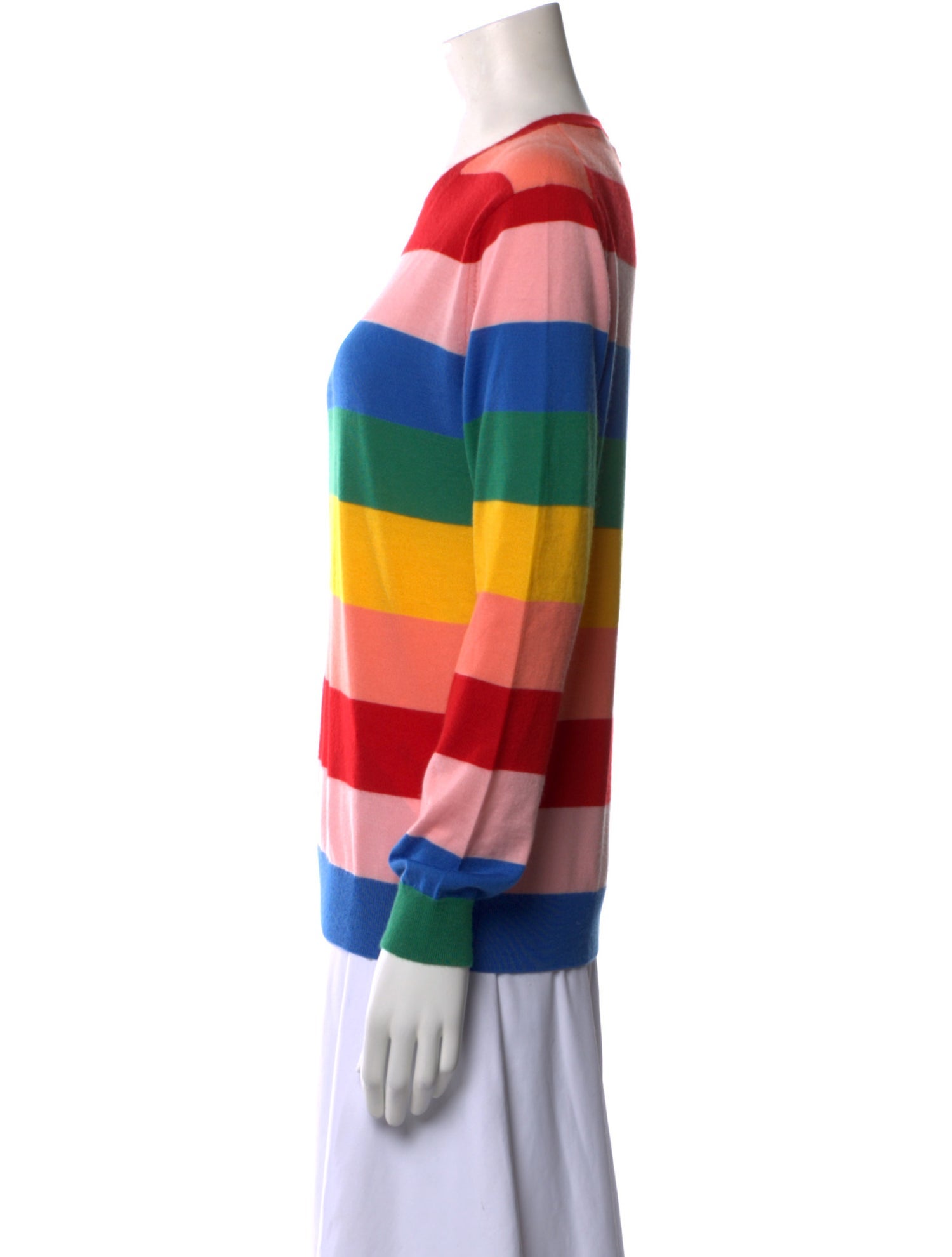 Chinti and Parker Cashmere Striped Top