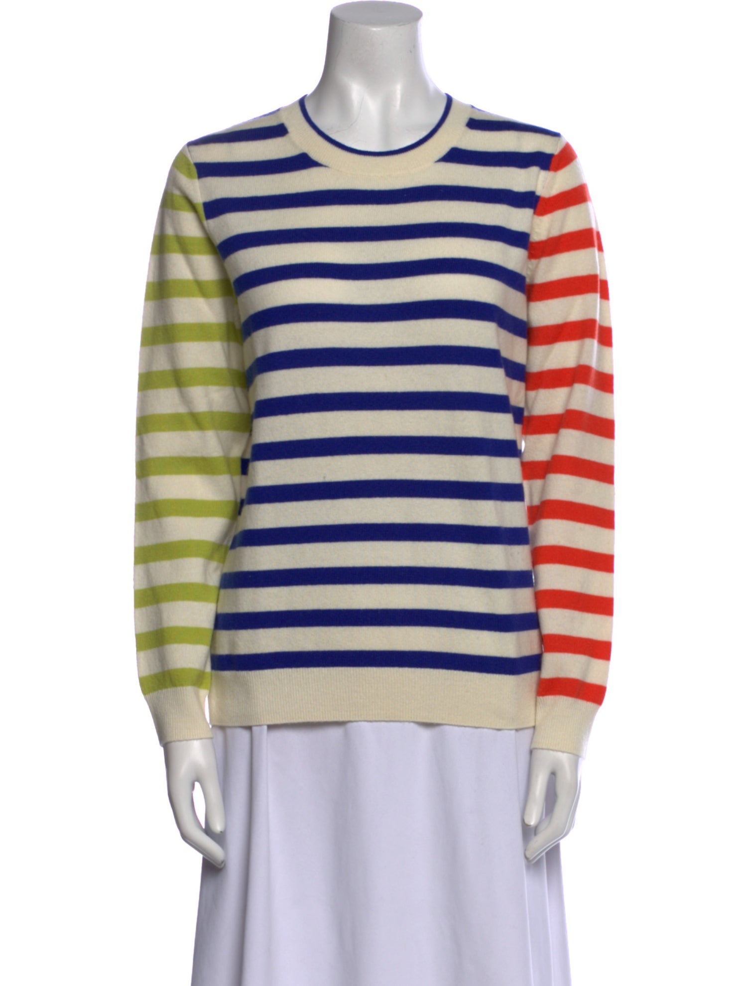 Chinti and Parker Wool Striped Sweater