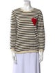 Chinti and Parker Cashmere Striped Sweater