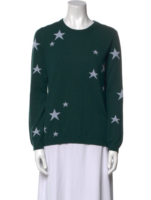 Chinti and Parker Cashmere Printed Sweater