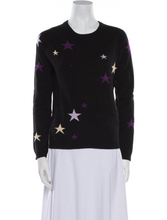 Chinti and Parker Cashmere Printed Sweater