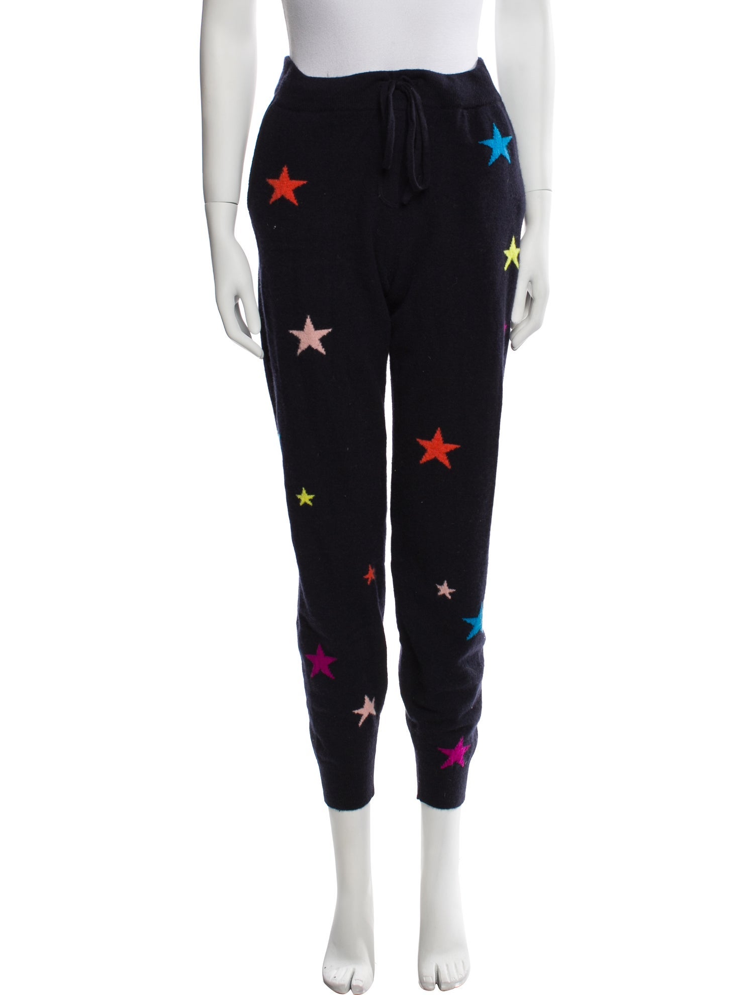 Chinti and Parker Cashmere Graphic Print Sweatpants