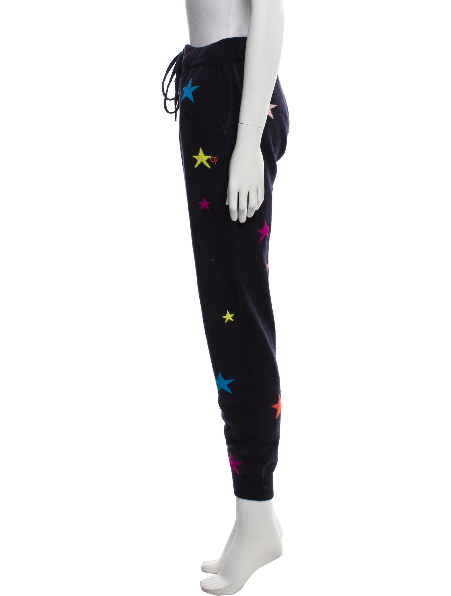 Chinti and Parker Cashmere Graphic Print Sweatpants