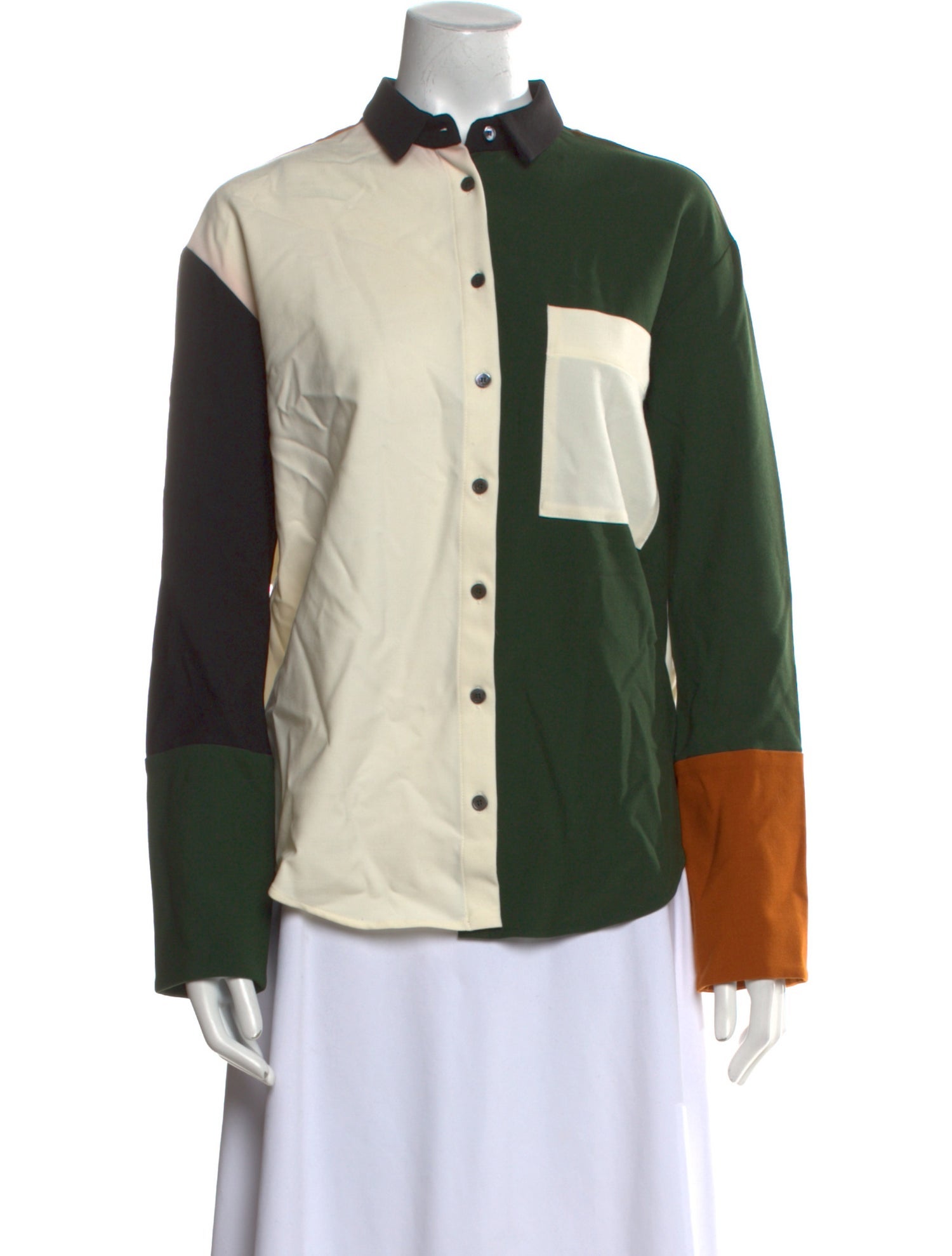 Chinti and Parker Long Sleeve Button-Up Top w/ Tags