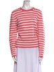 Chinti and Parker Wool Striped Sweater