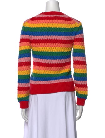 Chinti and Parker Striped Crew Neck Sweater