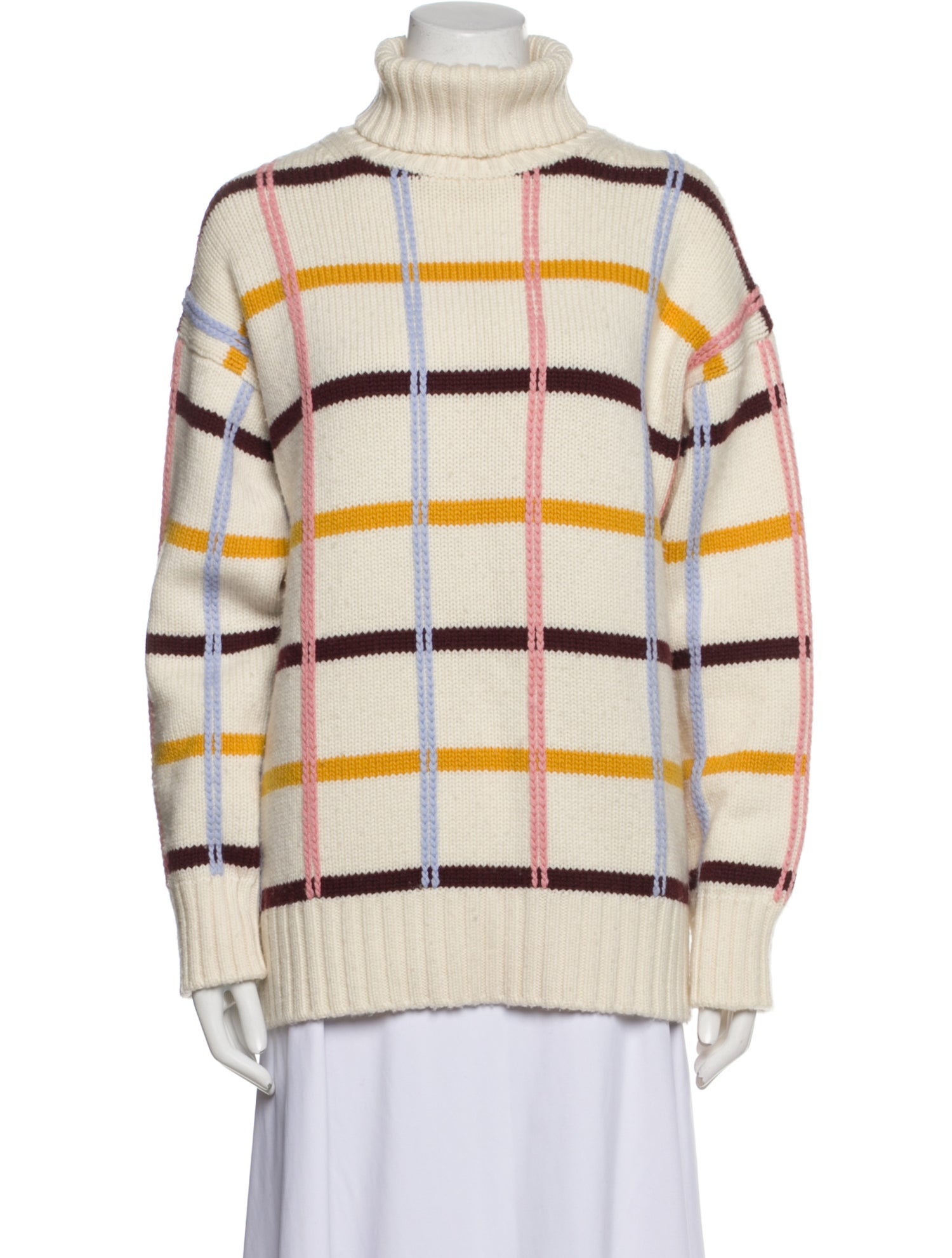 Chinti and Parker Wool Striped Sweater