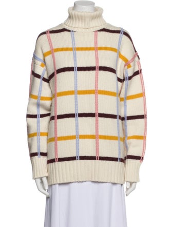 Chinti and Parker Wool Striped Sweater
