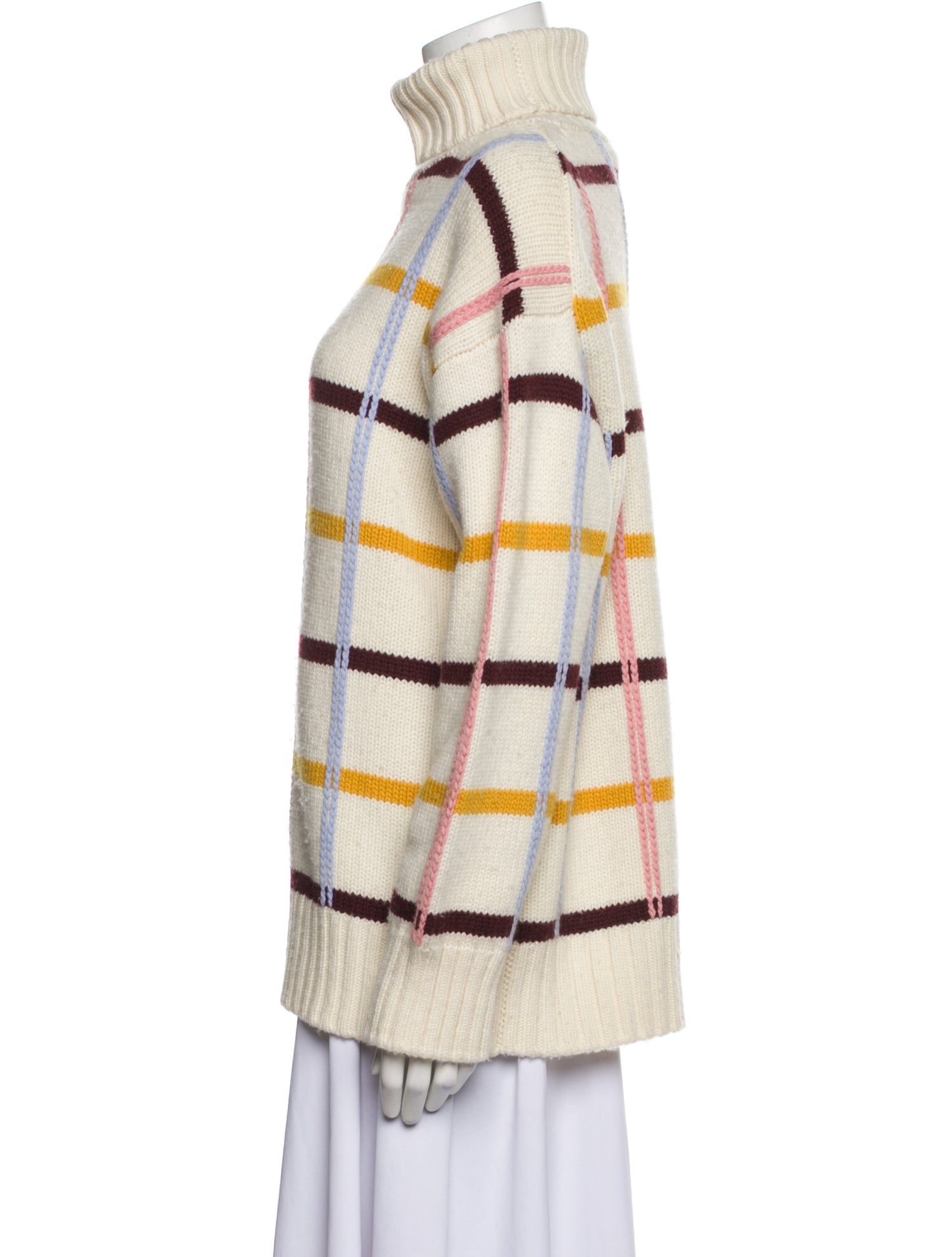 Chinti and Parker Wool Striped Sweater