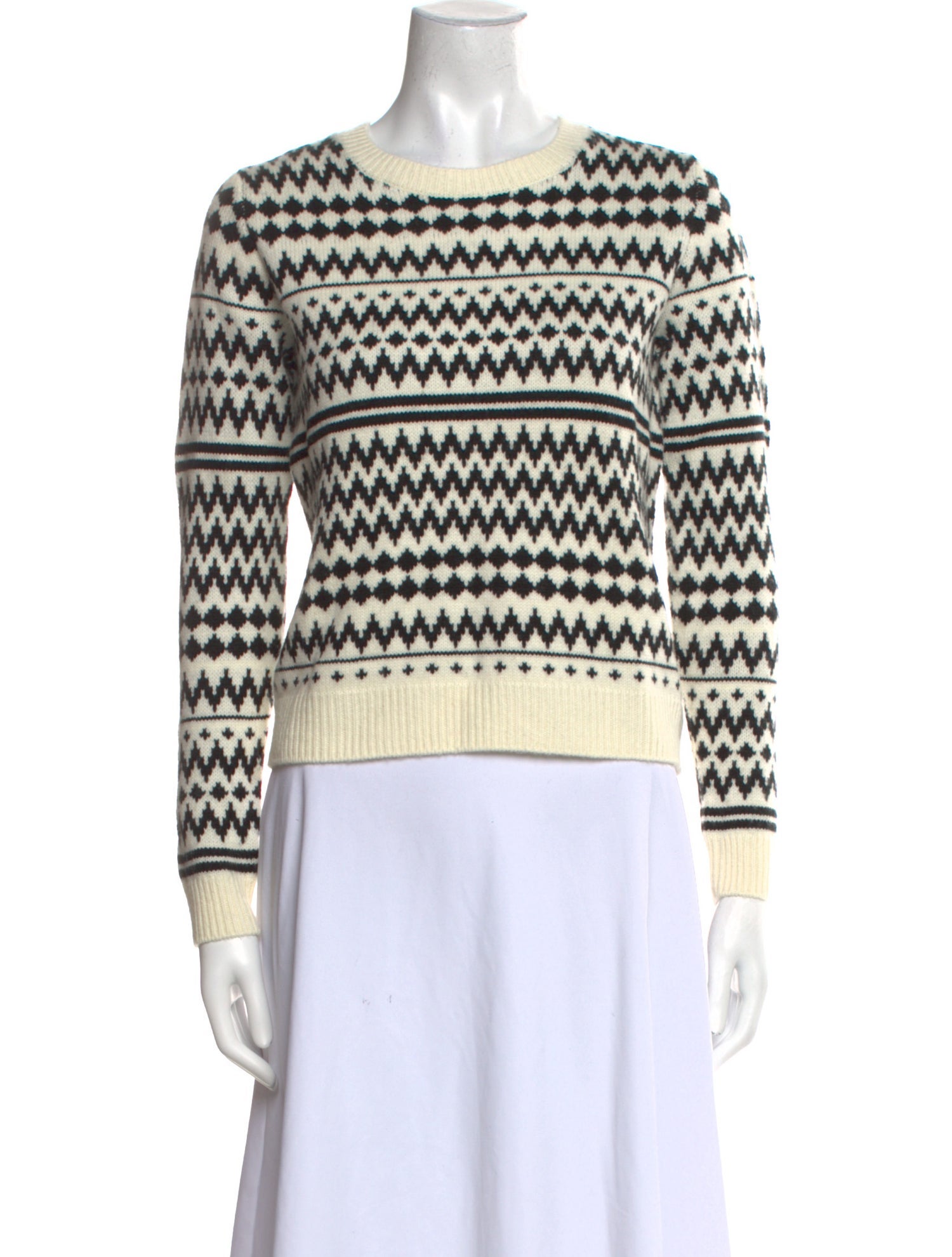 Chinti and Parker Wool Printed Sweater w/ Tags