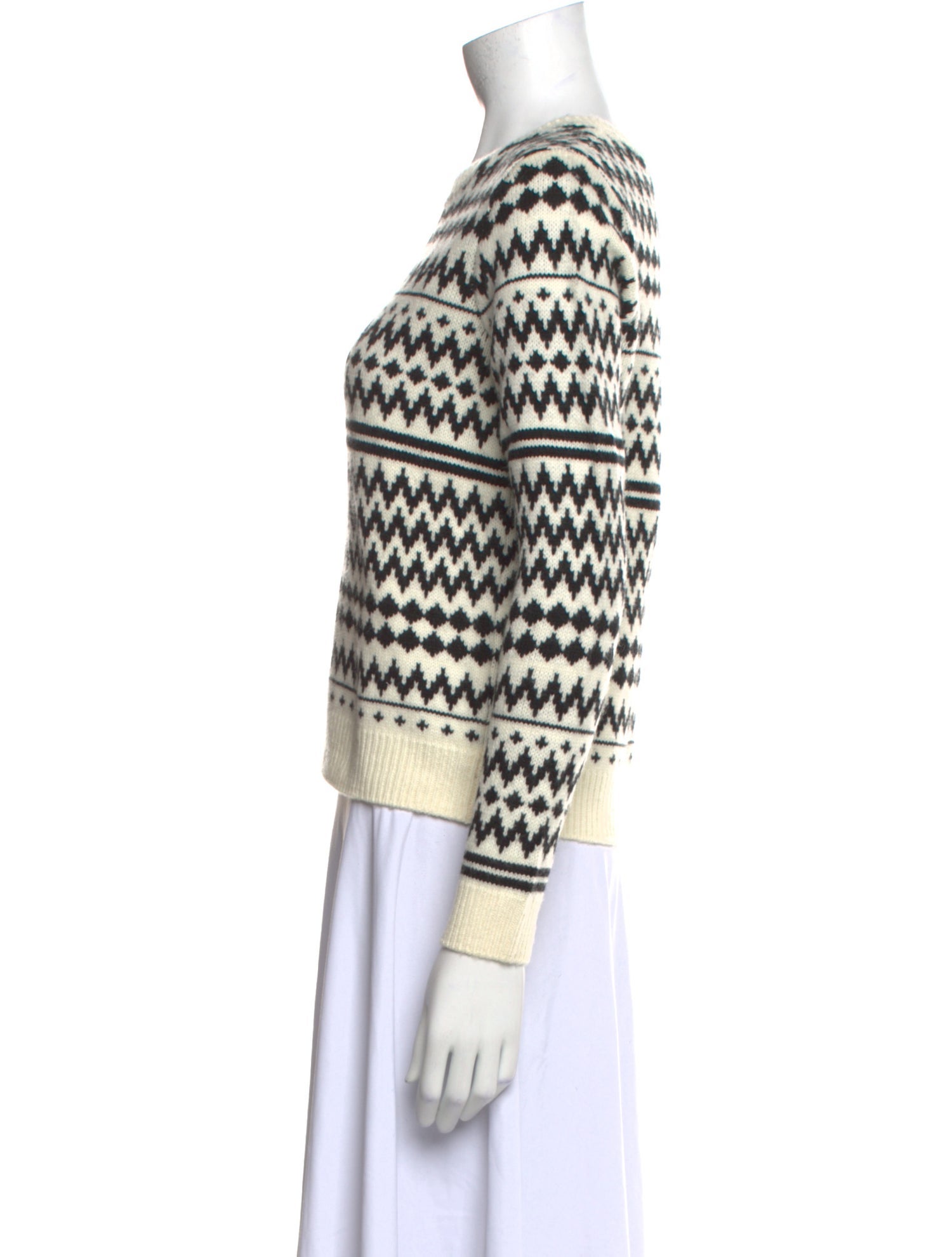 Chinti and Parker Wool Printed Sweater w/ Tags