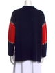 Chinti and Parker Lambswool Colorblock Pattern Sweater