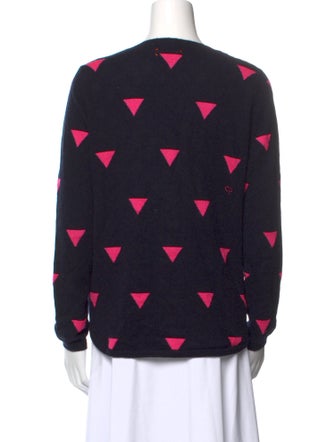 Chinti and Parker Cashmere Printed Sweater