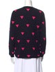 Chinti and Parker Cashmere Printed Sweater