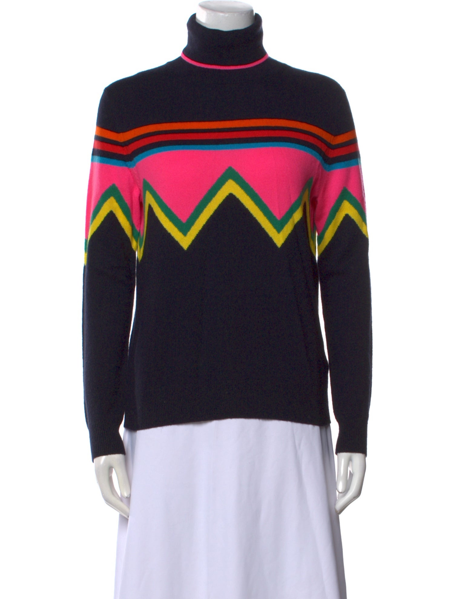 Chinti and Parker Wool Striped Sweater w/ Tags
