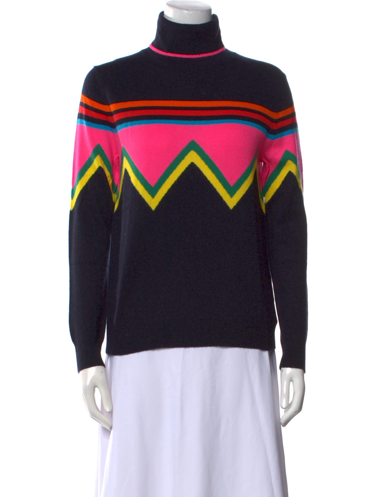 Chinti and Parker Wool Striped Sweater w/ Tags