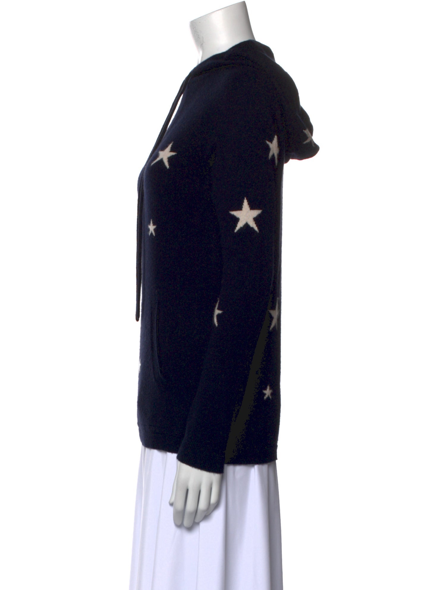 Chinti and Parker Cashmere Printed Sweater