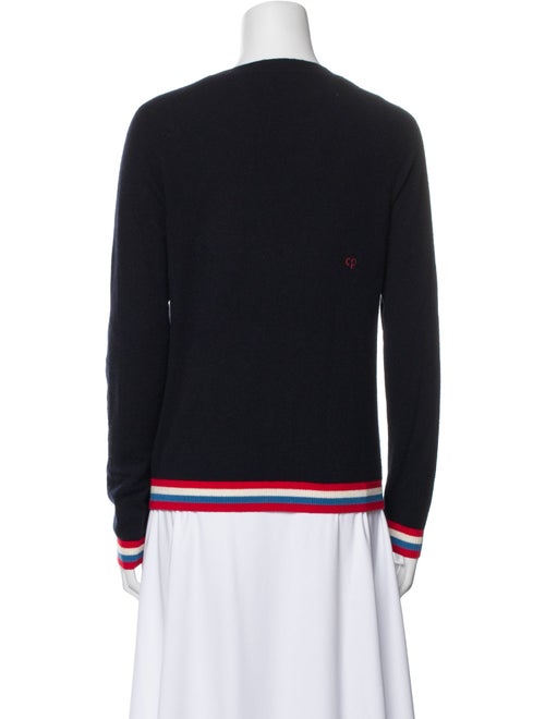 Chinti and Parker Cashmere Graphic Print Sweater