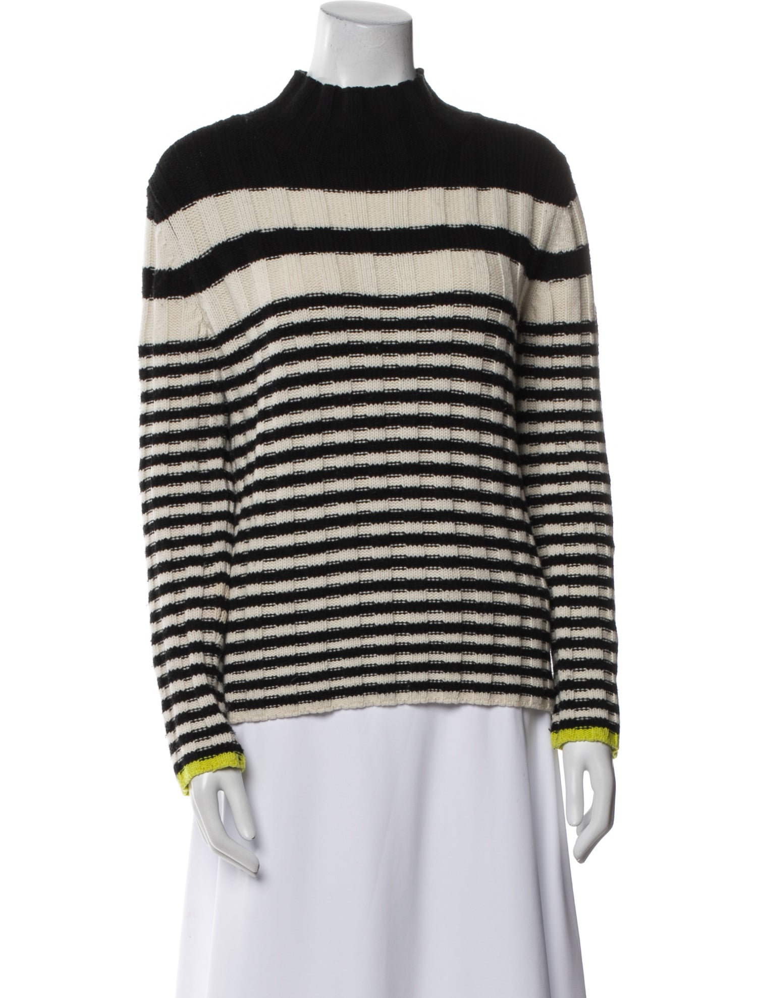 Chinti and Parker Wool Striped Sweater