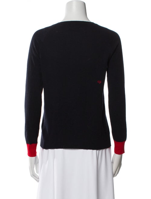 Chinti and Parker Wool Graphic Print Sweater