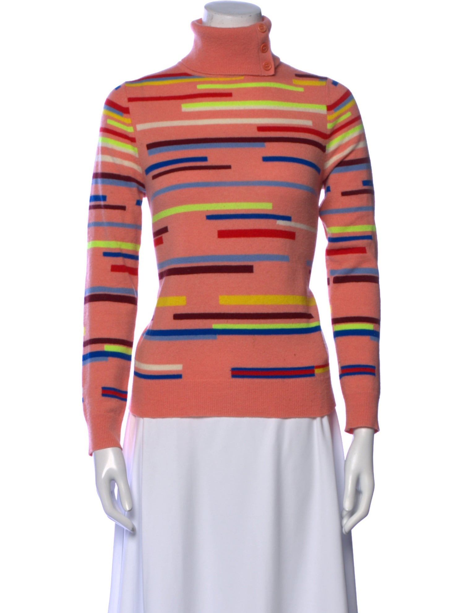 Chinti and Parker Wool Striped Sweater