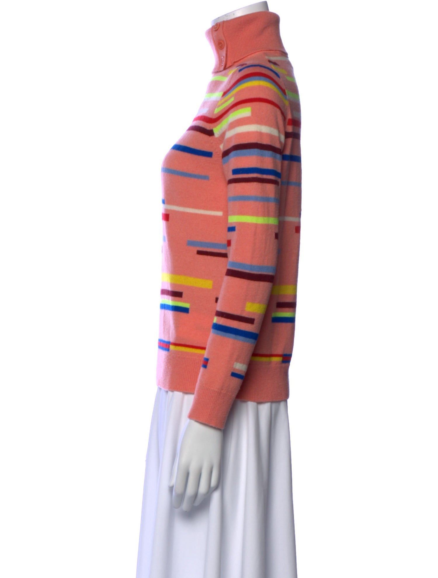 Chinti and Parker Wool Striped Sweater