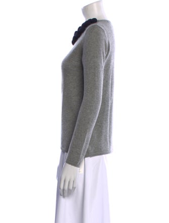 Chinti and Parker Cashmere Scoop Neck Sweater