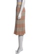 Chinti and Parker Striped Knee-Length Skirt