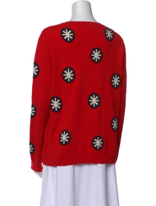 Chinti and Parker Wool Graphic Print Sweatshirt