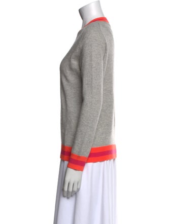 Chinti and Parker Cashmere Colorblock Pattern Sweatshirt