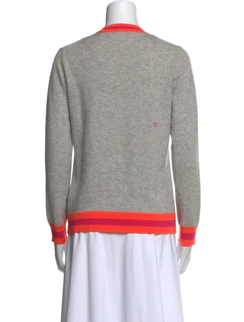 Chinti and Parker Cashmere Colorblock Pattern Sweatshirt