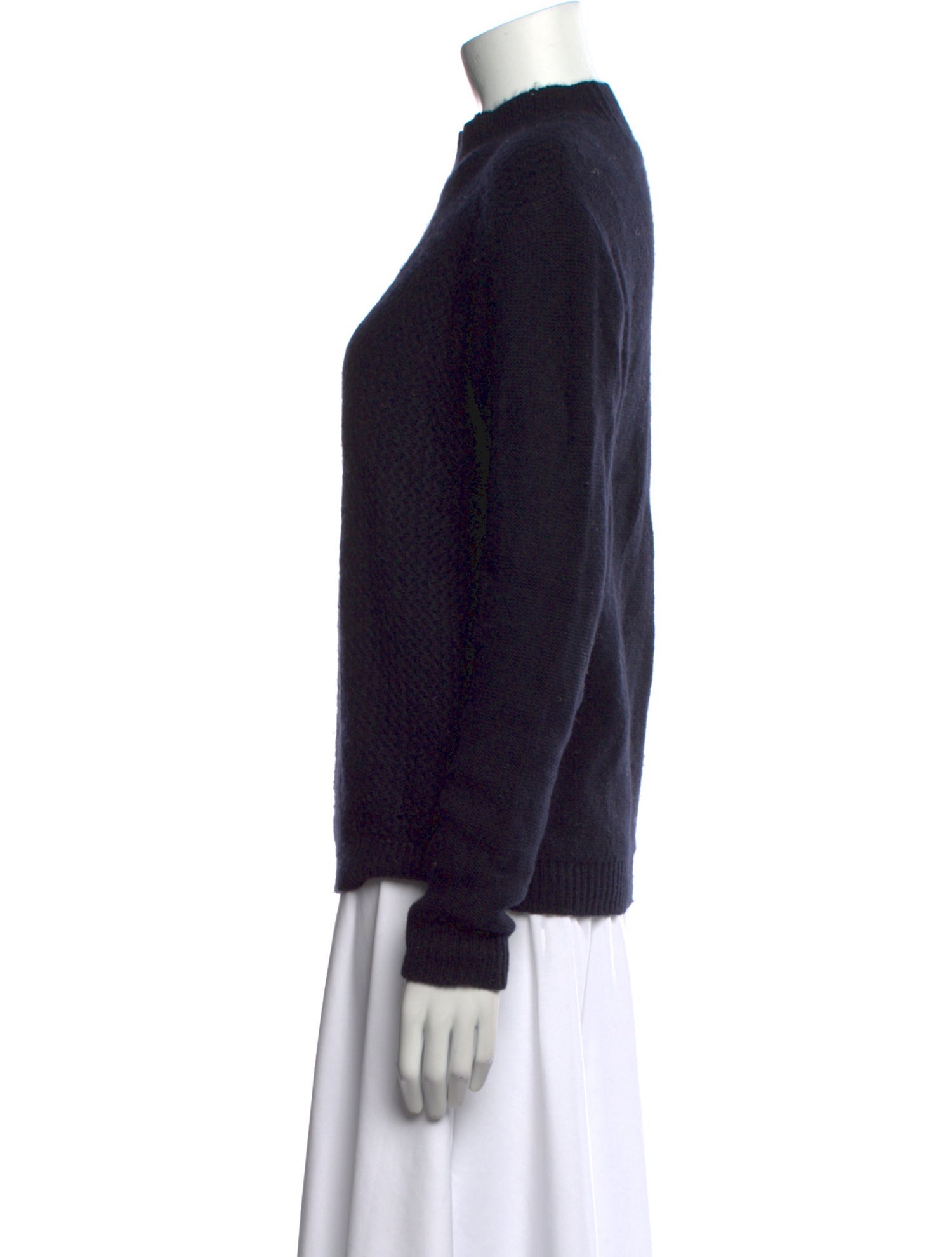 Chinti and Parker Cashmere Mock Neck Sweater